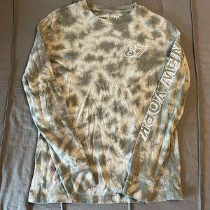 Green tie-dyed Shirt